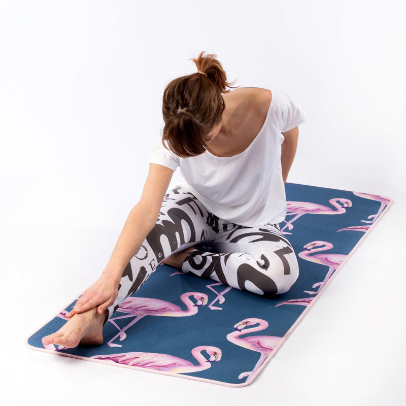 yoga mat printed design