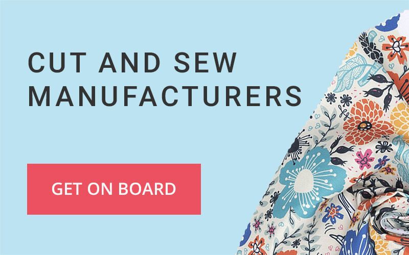 cut and sew on demand ladies clothing manufacturers