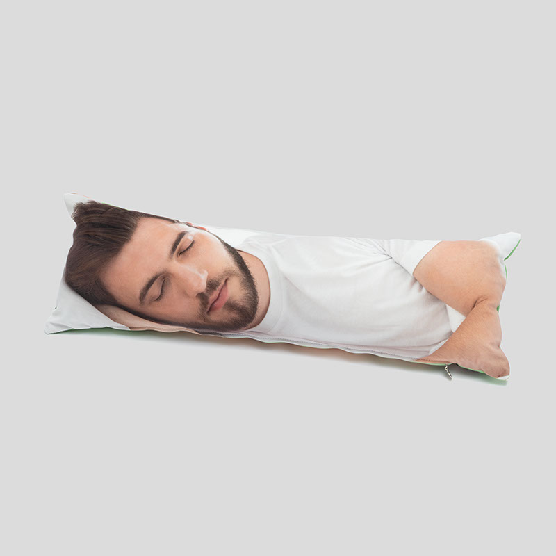 body pillow that looks like a person